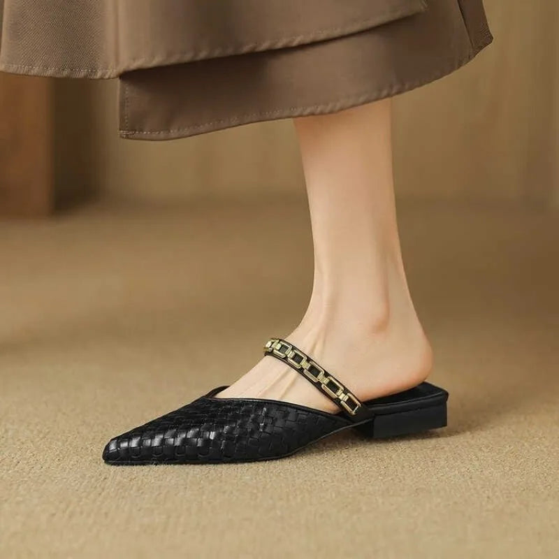 Audrey Pointed Slippers