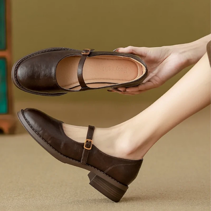 Maria | Classic Comfort Mary Janes Made Of Leather
