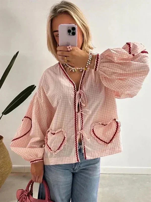 Penelope | Charming Heart Blouse