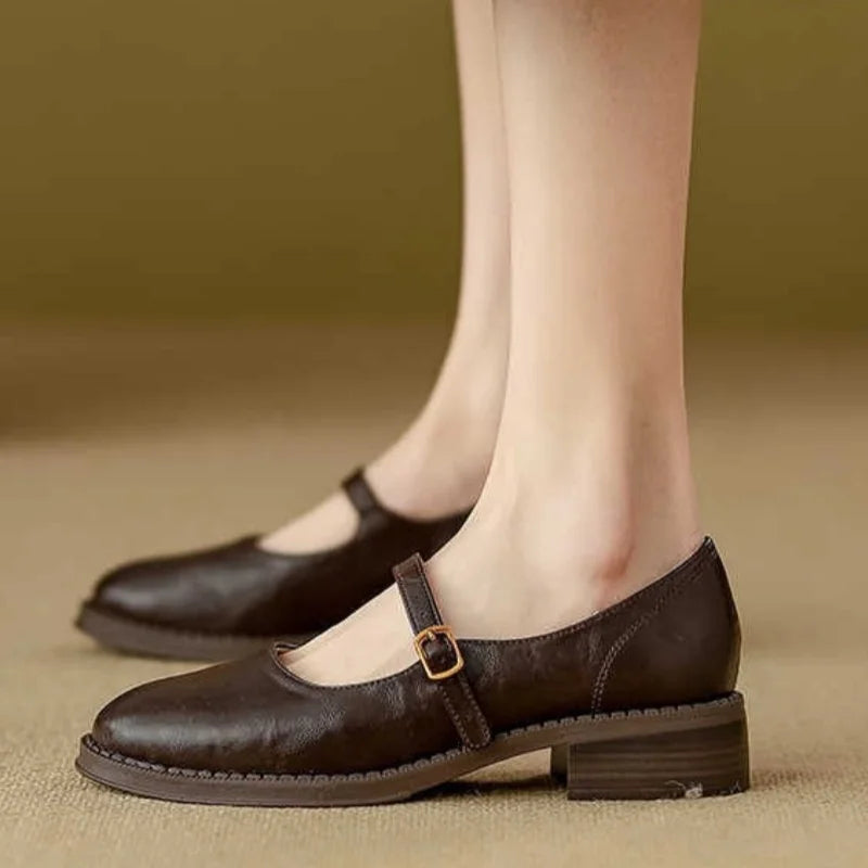 Maria | Classic Comfort Mary Janes Made Of Leather