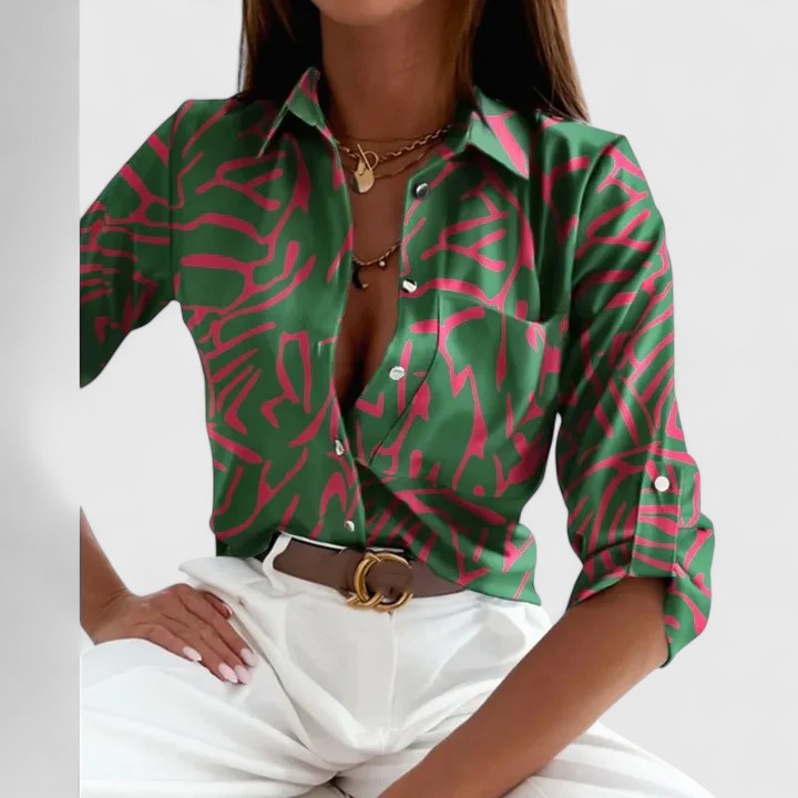 Kennedy | Elegant Long Sleeve Blouse