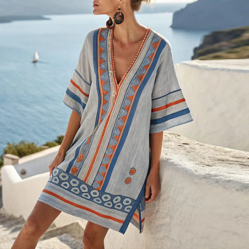 Evelyn Gwen - Flowy Maxi Dress for All Occasions