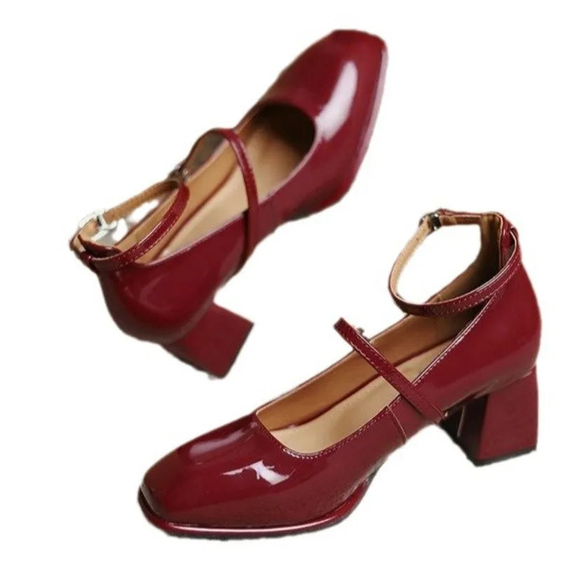 Mara | Elegant Ankle-Strap Pumps