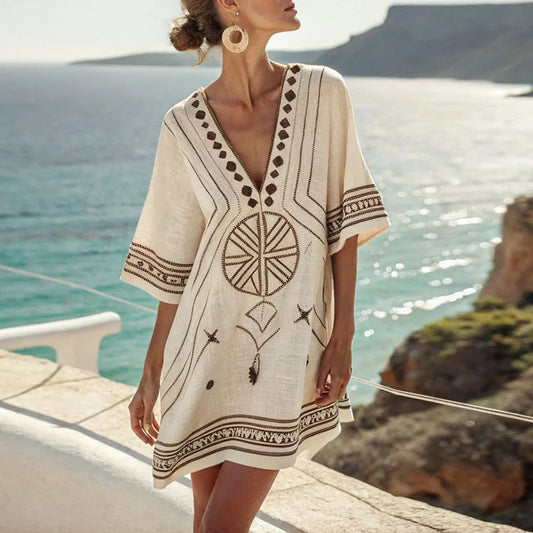 Abigail - Elegant Beach Dress for a Stylish Summer Look