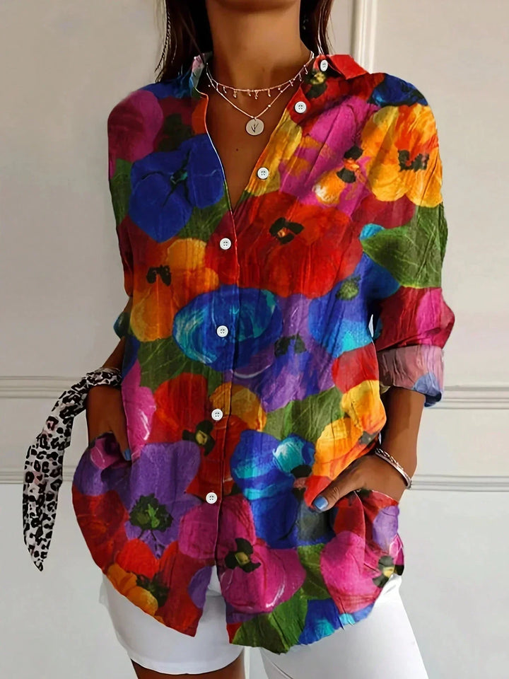 Kennedy | Colorful Pattern Blouse