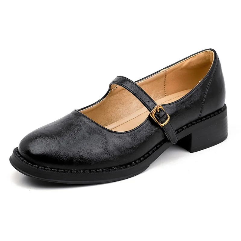 Maria | Classic Comfort Mary Janes Made Of Leather