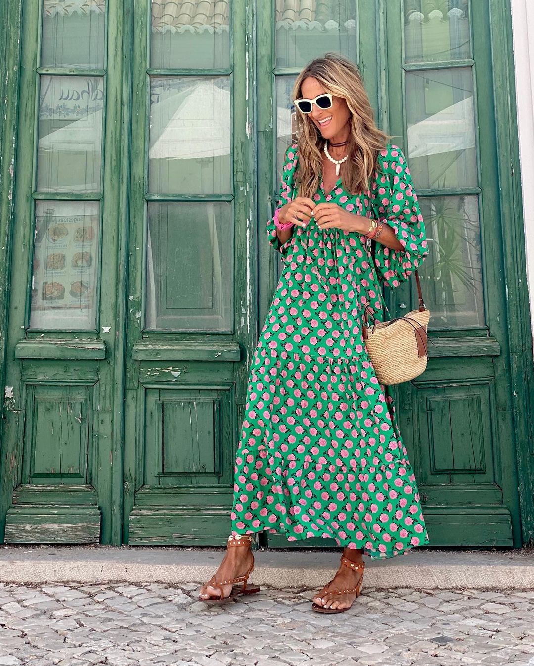 Zinnia | Bohemian Long Dress