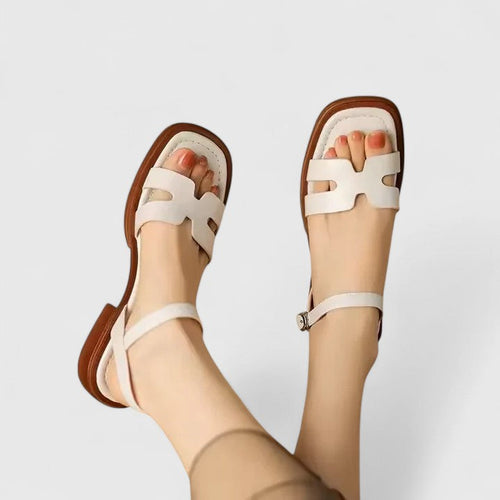 Evelyn | Sophisticated Flat Sandals