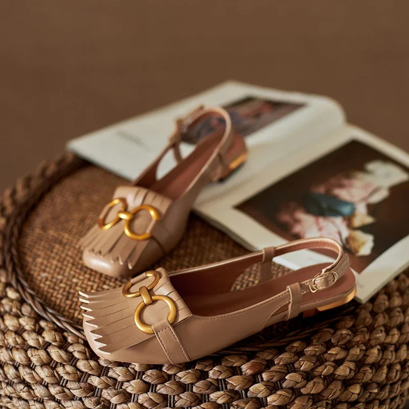 Stella Buckle Strap Sandals