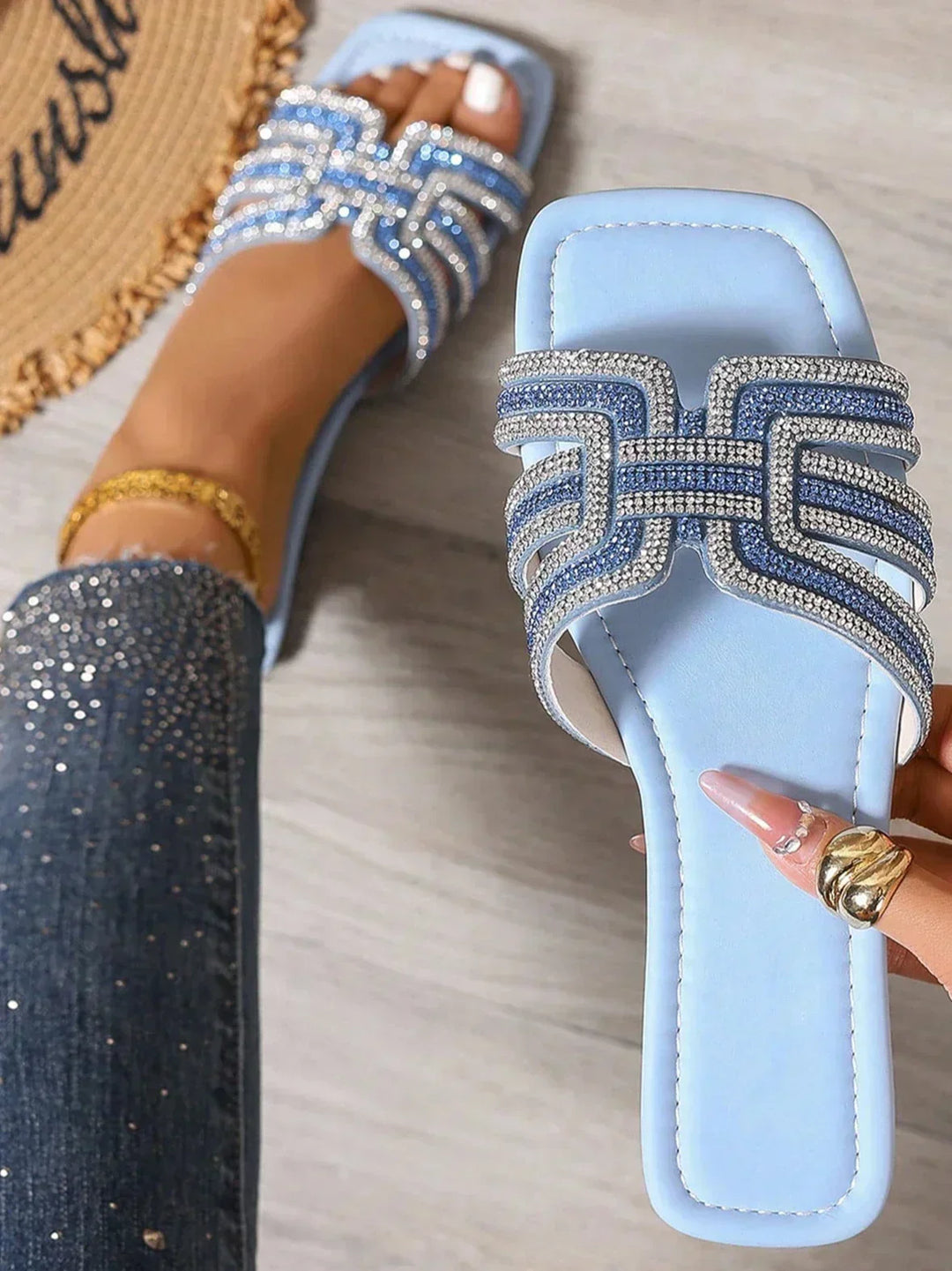 Yvette | Slide Sandals