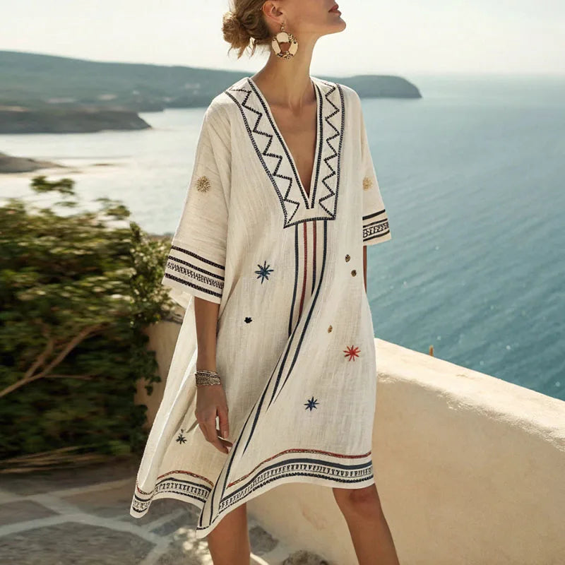 Amelia - Elegant and Versatile Beach Dress for Summery Days