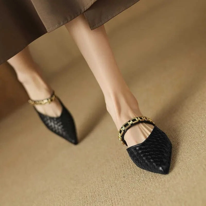 Audrey Pointed Slippers