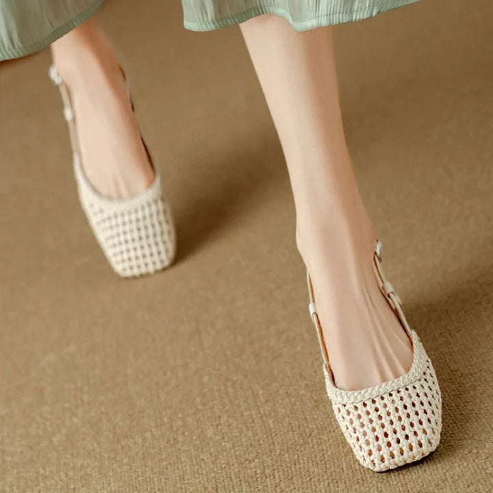 Peyton Mid Heel Sandals