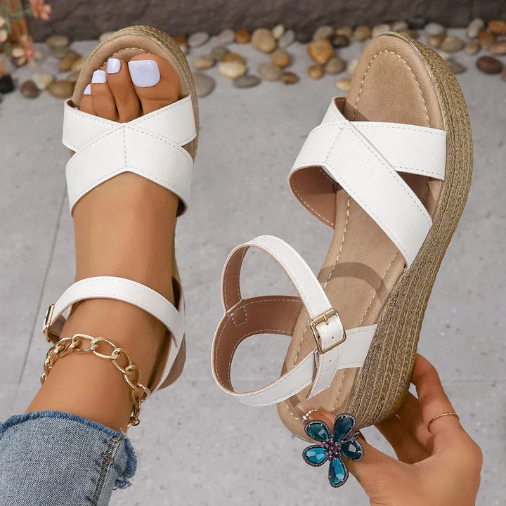 Xanthe | Wedge Sandals