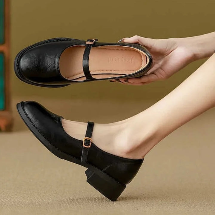 Maria | Classic Comfort Mary Janes Made Of Leather