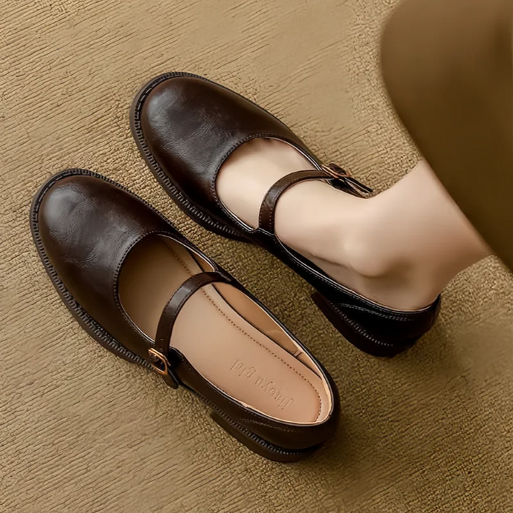Maria | Classic Comfort Mary Janes Made Of Leather