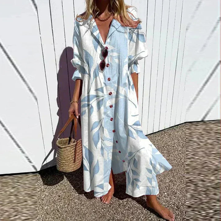 SABINE | V-NECK BOHO DRESS