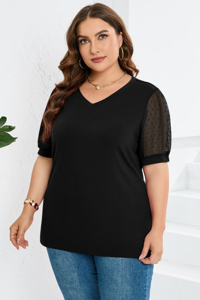Evelyn | Sleek V-Neck Blouse
