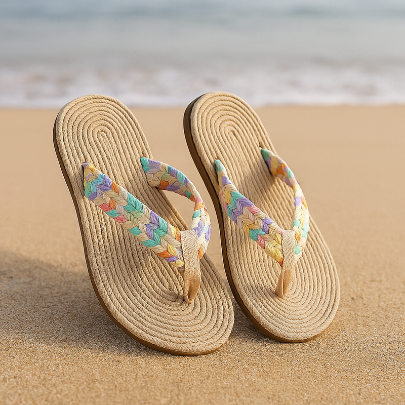 Blythe | Braided Flip Flops