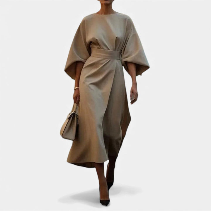 MARIA | SATIN MAXI DRESS