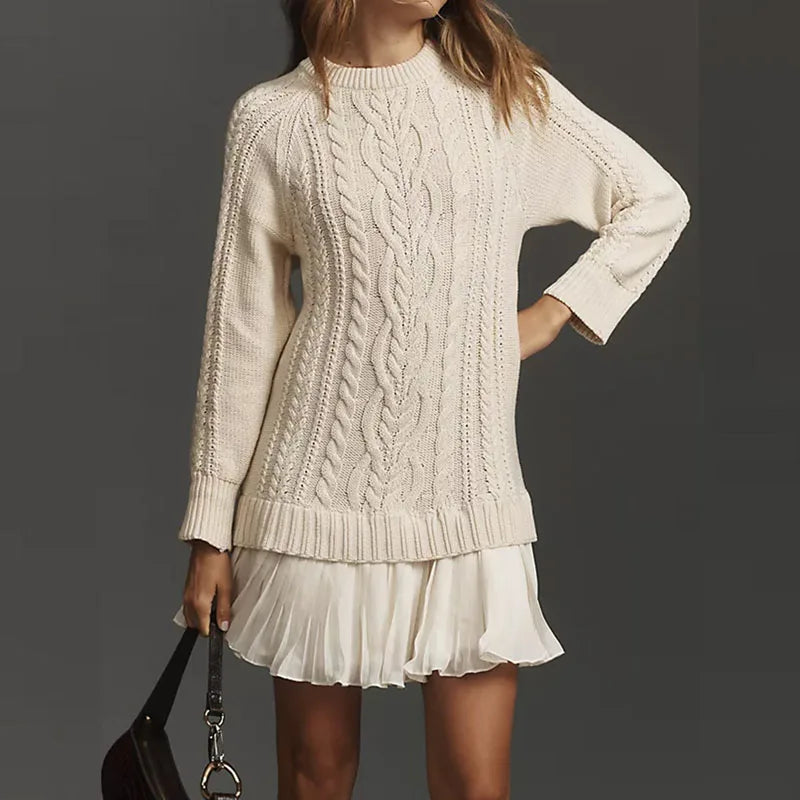 VIOLETTE | CLASSIC SWEATER DRESS