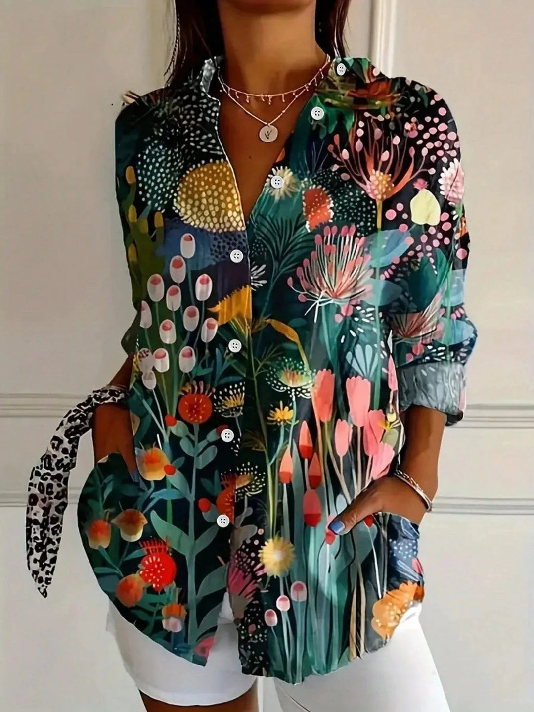 Kennedy | Colorful Pattern Blouse