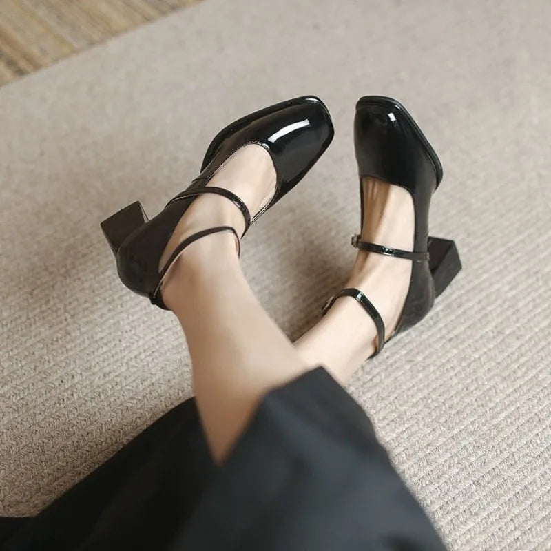 Mara | Elegant Ankle-Strap Pumps