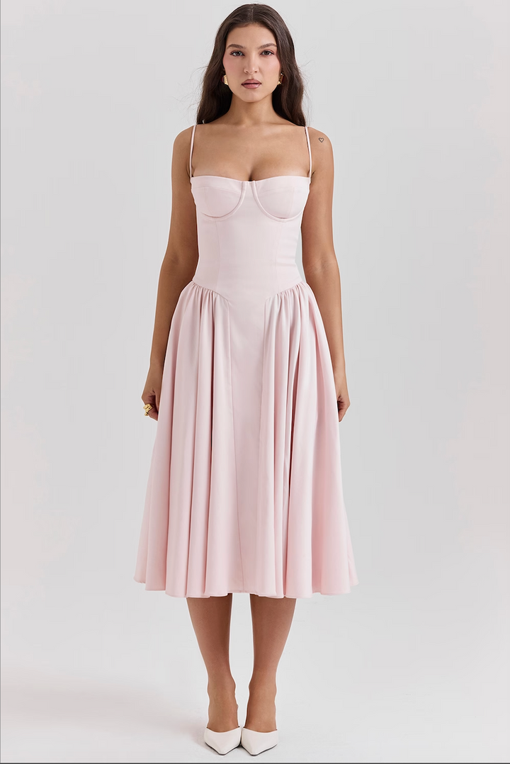 BRIALLEN | STRUCTURED A-LINE DRESS