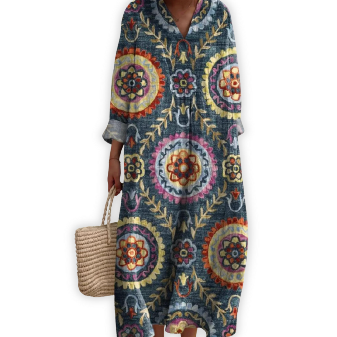 Aviana - Light Vintage Dress