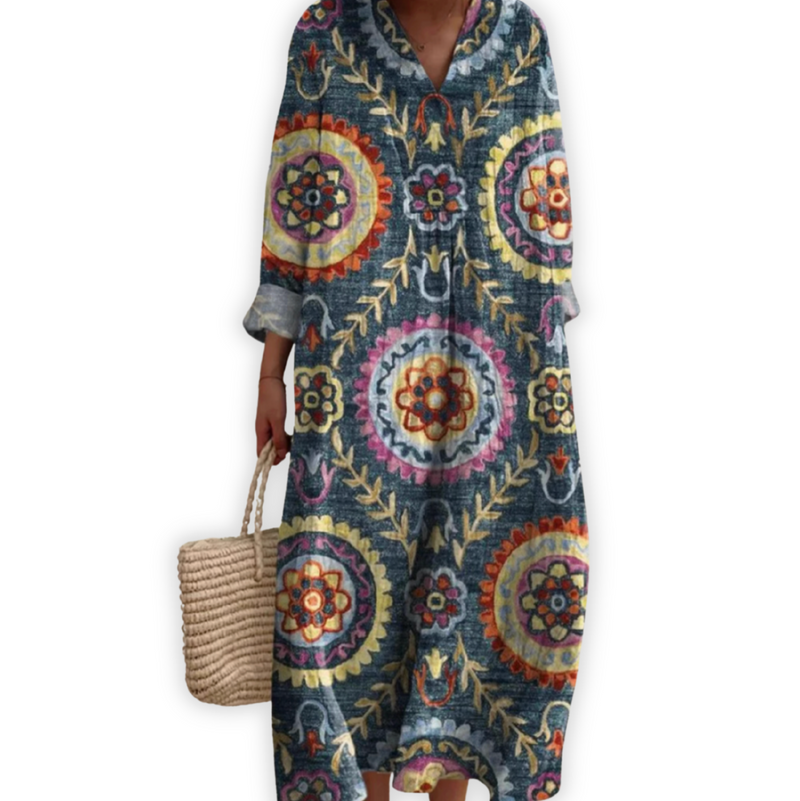 Aviana - Light Vintage Dress