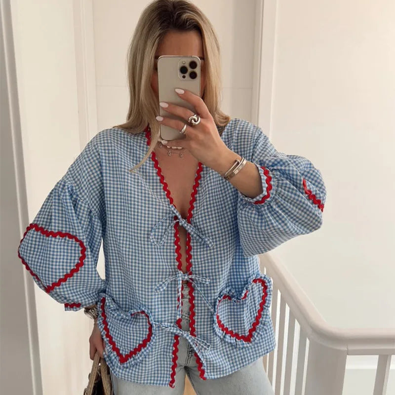 Penelope | Charming Heart Blouse