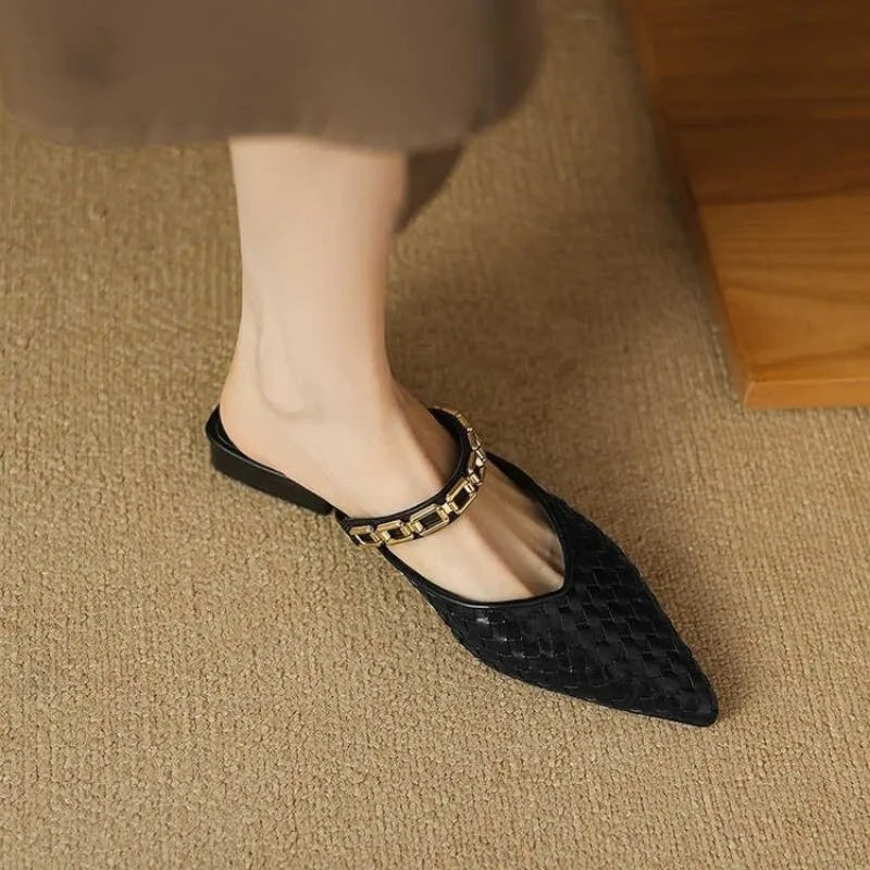 Audrey Pointed Slippers