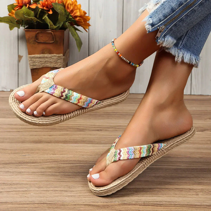 Blythe | Braided Flip Flops