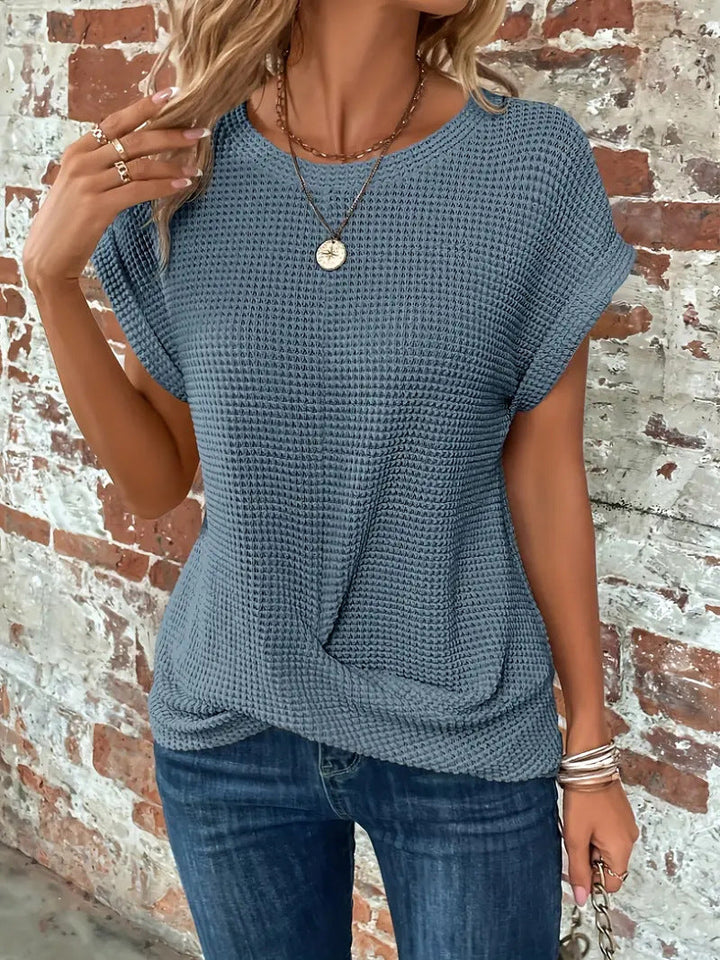 Madison -  The Sweetheart Round Neck T-Shirt
