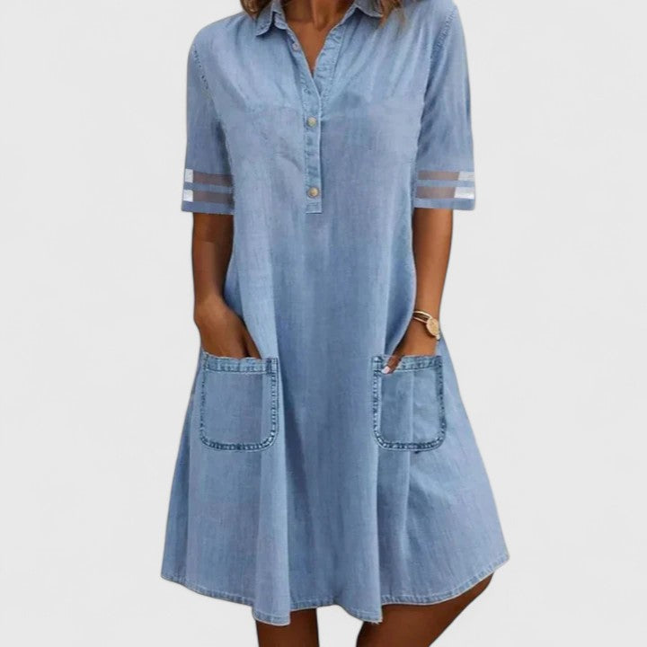 Vivienne | Denim Dress