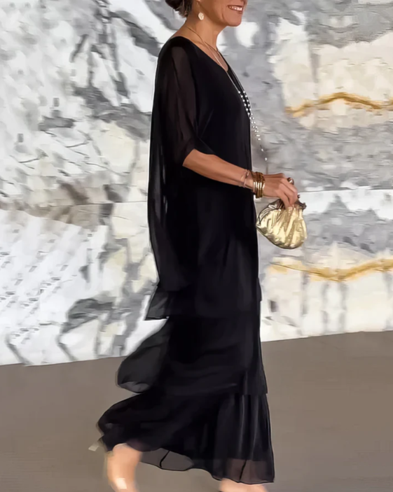 Amelia | Elegant Flowing Maxi Dress