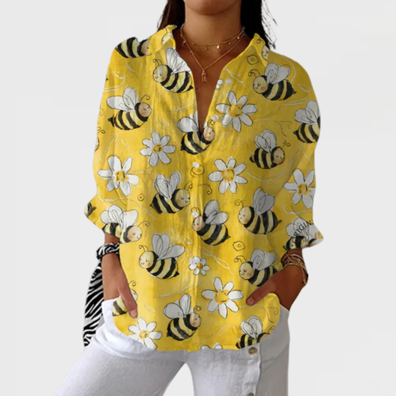 Skylar | Bee Blossom Blouse