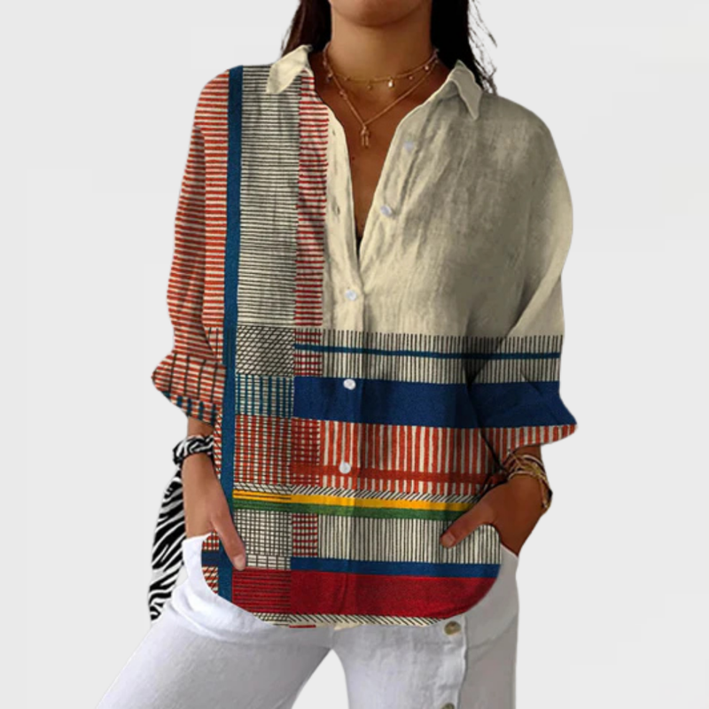 Hadley | Artistic Pattern Blouse
