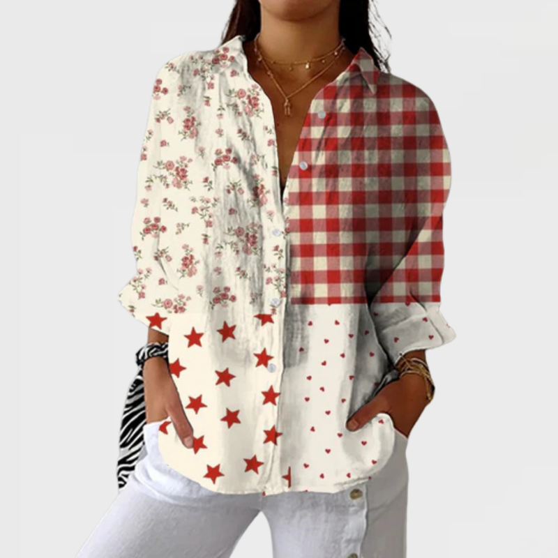 Rowan | Country Patchwork Blouse
