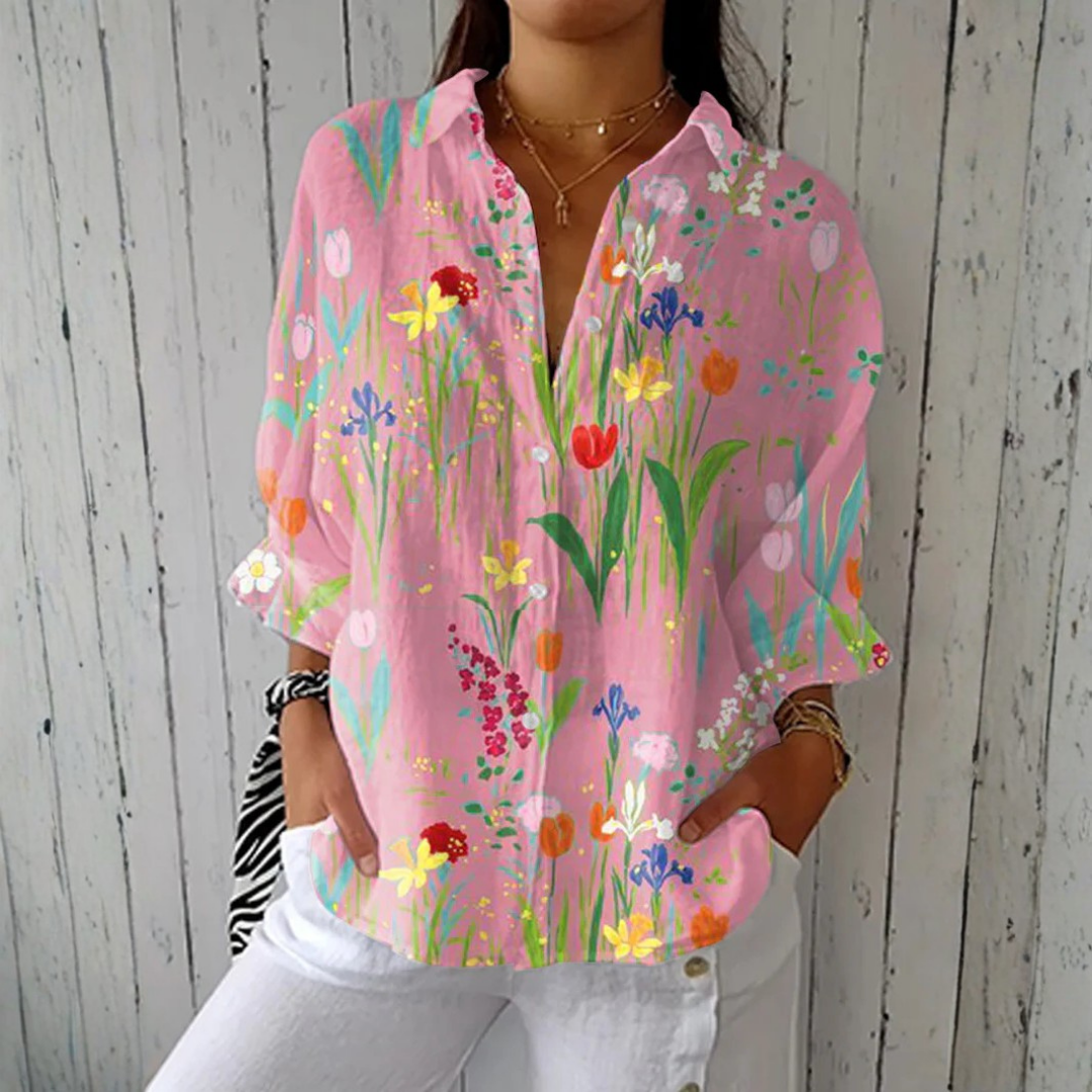Coralie | Spring Garden Blouse