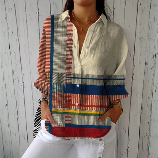 Anouk | Artistic Pattern Blouse