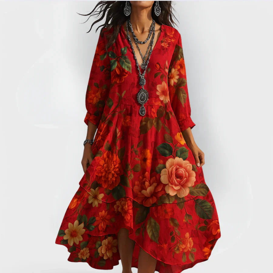 Alaina Breezy Boho Dress