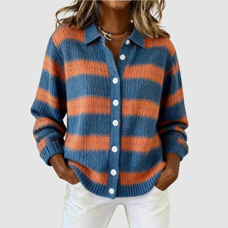 LUNA | ELEGANT STRIPED BLOUSE