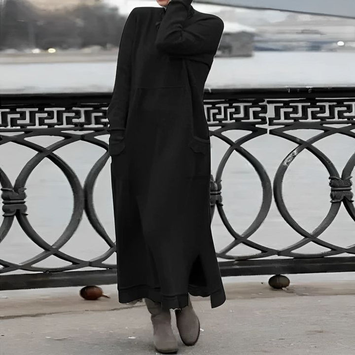 Mara | Cozy Long Sleeve Oversized Winter Dress