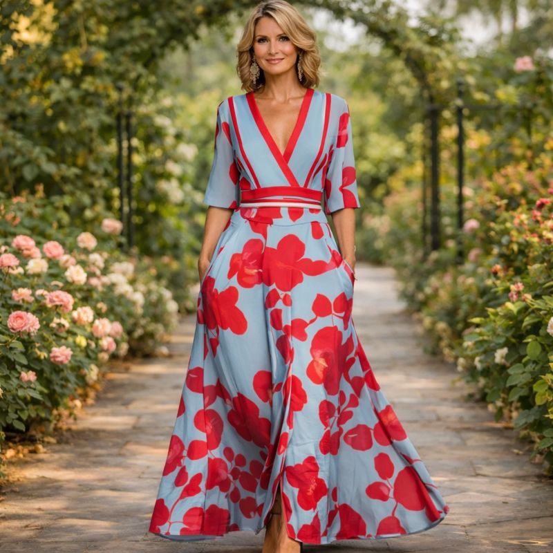 Calyra | Elegant Maxi Dress