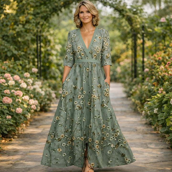 Calyra | Elegant Maxi Dress
