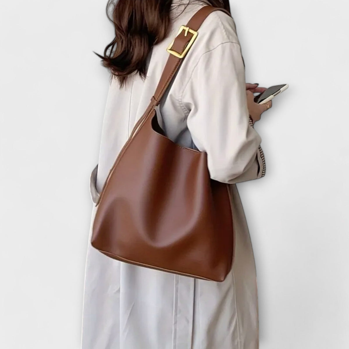 Olivia | Elegant Leather Shoulder Bag
