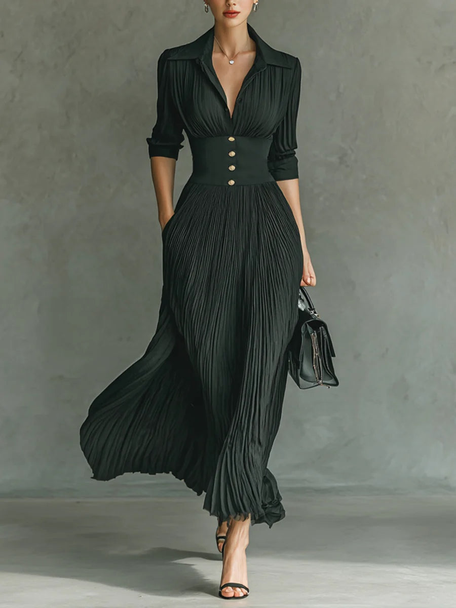 Maéline | Chic Fitted Waist Dress