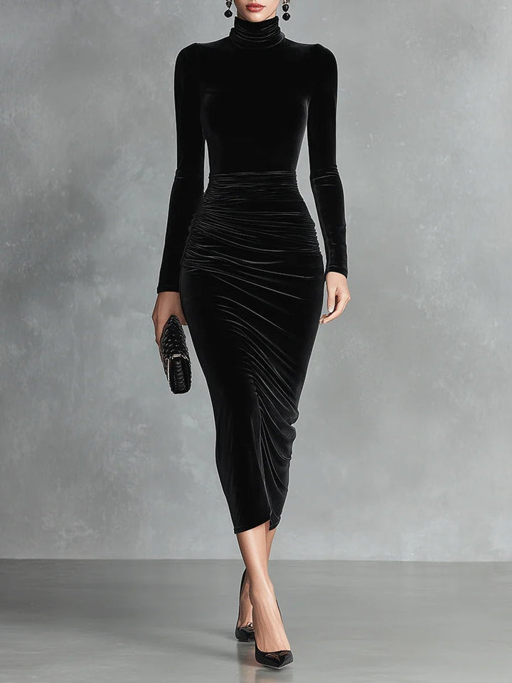 VERITY | VELVET BODYCON DRESS