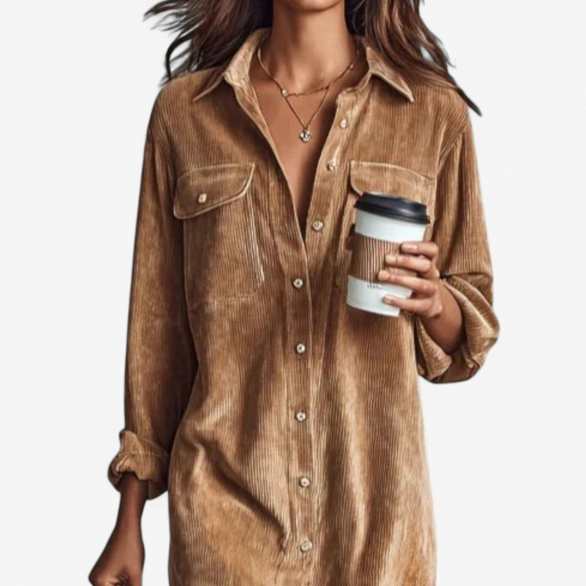 ANASTACIA | BELTED SHIRT DRESS